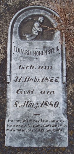 Eduard Hohenstein 