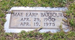 Edna Mae Scholl <I>Earp</I> Barbour 