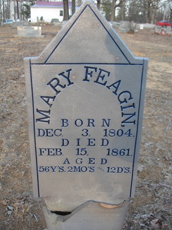 Mary “Polly” <I>Reed</I> Feagin 