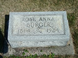 Rose Anna <I>Monger</I> Burger 