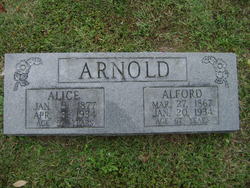 Alice <I>Guthrie</I> Arnold 