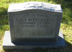 Alice Rives <I>Blanchard</I> DuBois 