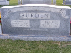 Dillard H Burden 