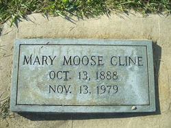Mary Esther <I>Moose</I> Cline 
