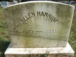 Helen “Doll” <I>Elliott</I> Hannum 