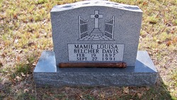 Mamie Louisa <I>Belcher</I> Davis 