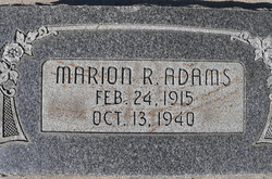 Marion R. Adams 