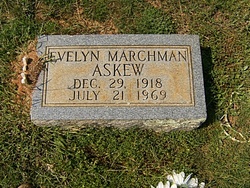 Evelyn Elizabeth <I>Marchman</I> Askew 