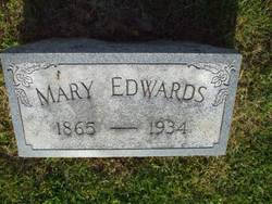 Mary <I>Higgins</I> Edwards 
