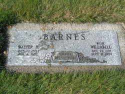 Walter Herbert Barnes 