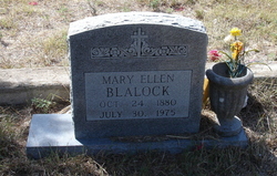 Mary Ellen <I>Hendricks</I> Blalock 
