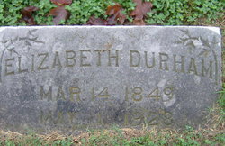 Elizabeth Catherine <I>Jennings</I> Durham 