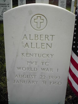 PVT Albert Allen 