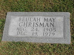 Beulah May <I>Still</I> Chrisman 
