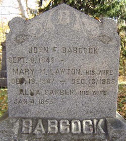 Mary M <I>Lawton</I> Babcock 