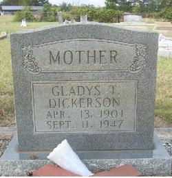Gladys <I>Tate</I> Dickerson 