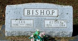 Esther <I>Lewis</I> Bishop 