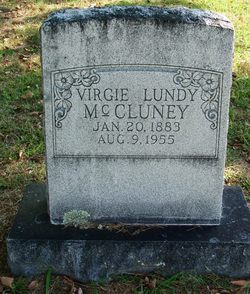 Virgie Allyn <I>Lundy</I> McCluney 