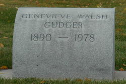Genevieve <I>Walsh</I> Gudger 