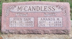 Amanda Melvina “Manda” <I>Collins</I> McCandless 