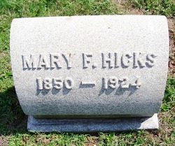 Mary F Hicks 
