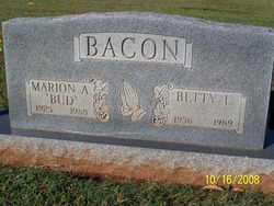 Betty Louann <I>Rice</I> Bacon 