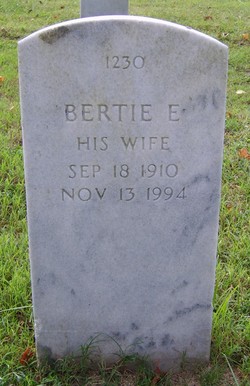 Bertie Evelyn <I>Carter</I> Andrews 