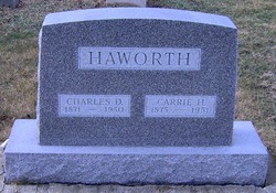 Carrie <I>Harvey</I> Haworth 