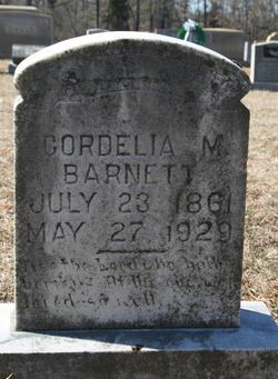 Cordelia M Barnett 