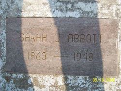 Sarah Jane <I>Moore</I> Abbott 