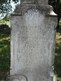 Johann Andreas Ackermann 