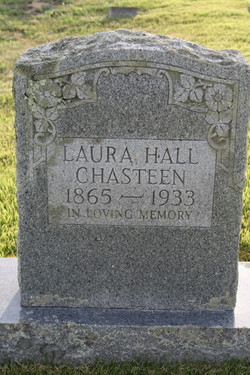 Laura Hall <I>Durmon</I> Chasteen 
