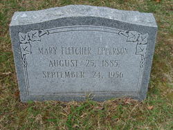 Mary <I>Fletcher</I> Epperson 