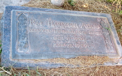 Ray Hardison Adams 