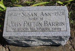 Susan Ann <I>Burris</I> Barron 