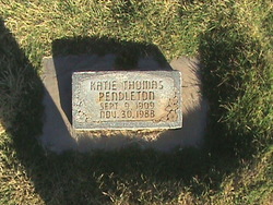 Katie Thomas <I>Pendleton</I> Anderson 