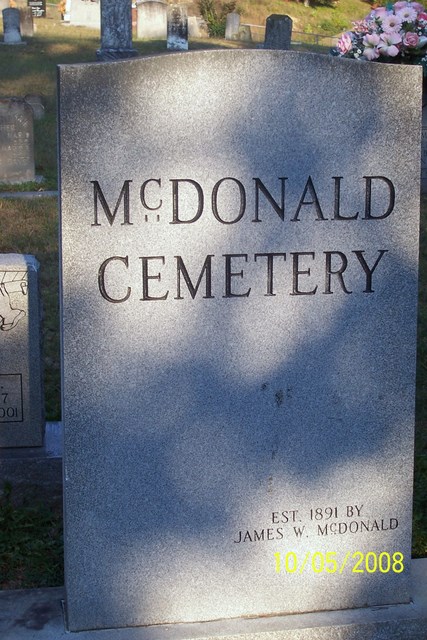 McDonald Cemetery