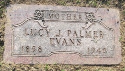 Lucy Jane <I>Higgins</I> Evans 