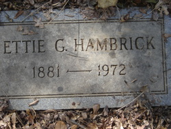 Ettie P. <I>Gibson</I> Hambrick 
