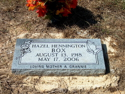 Hazel <I>Henington</I> Box 