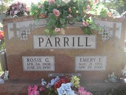 Rosie G <I>Combs</I> Parrill 
