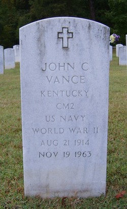 John C “Johnny” Vance 