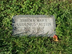 Thelma Marie <I>Gudenius</I> Austin 