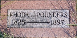 Rhoda Jane <I>Holder</I> Pounders 