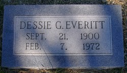 Dessie G. <I>Fletcher</I> Everitt 