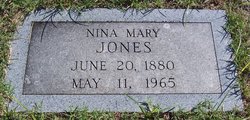 Nina Mary <I>Yeates</I> Jones 