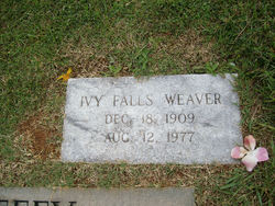 Frances Ivy <I>Falls</I> Weaver 