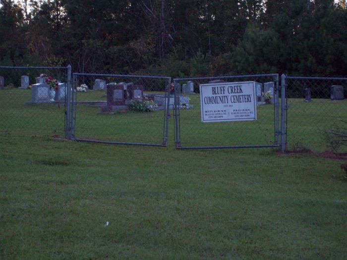 Bluff Creek Community Cemetery
