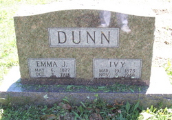 Emma J <I>Curry</I> Dunn 