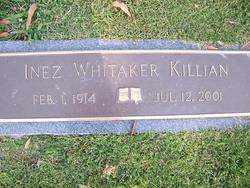 Inez <I>Whitaker</I> Killian 